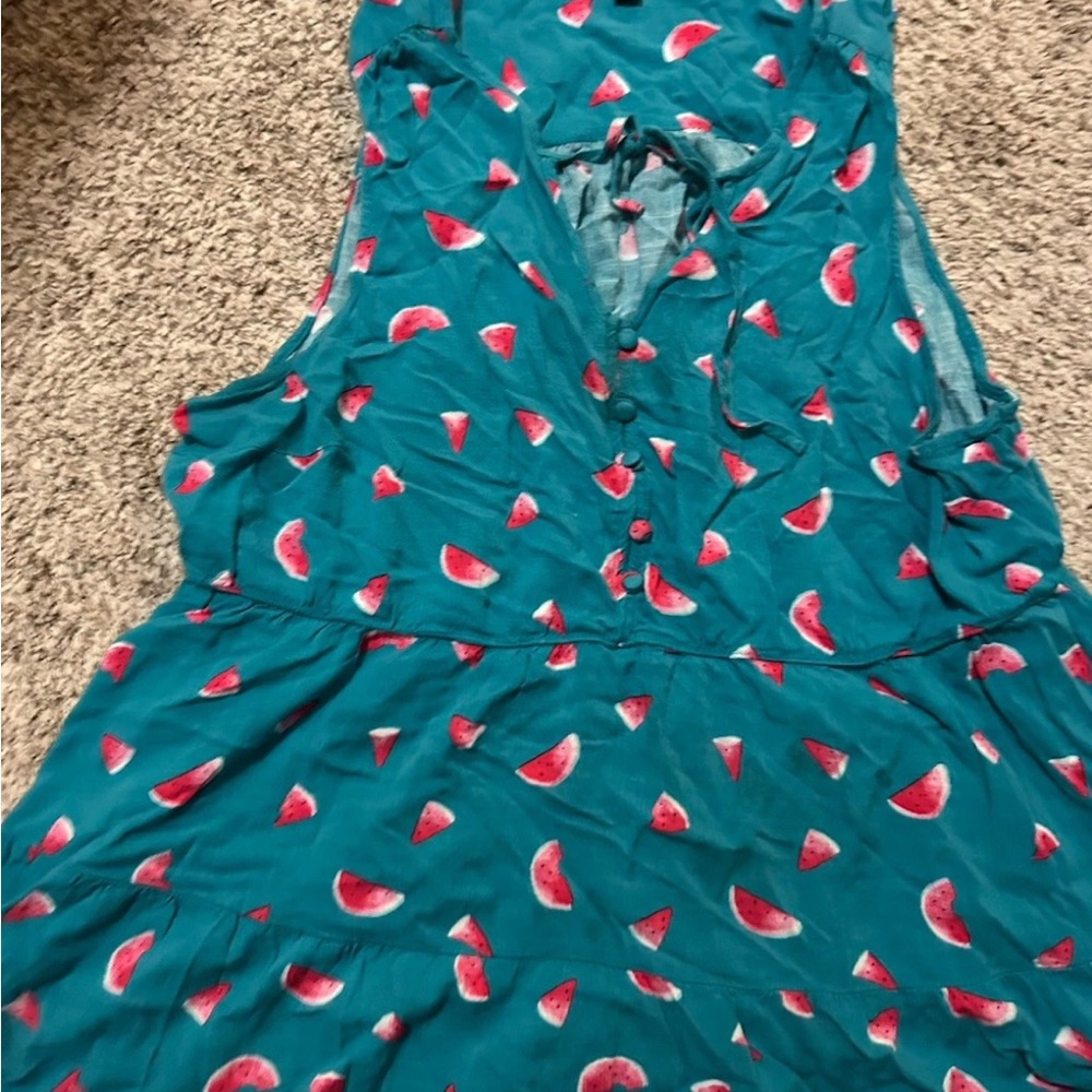 Torrid Teal Watermelon Kids One Piece